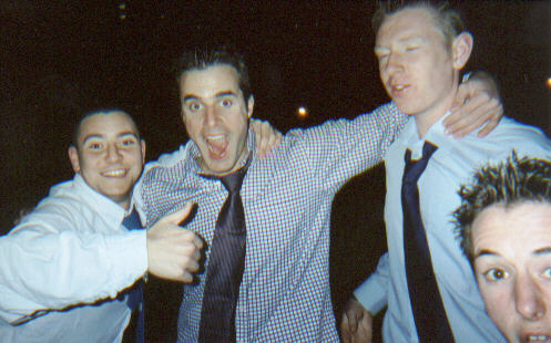 Dan Dave Marc and Phil on the way to Yates